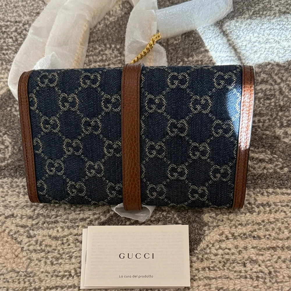 GUCCI JEAN WALLET CROSE BODY - Picture 7 of 8